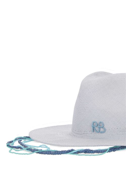 Light blue straw hat Ruslan Baginskiy | FDRSTRBSRSTRLIGHT BLUE